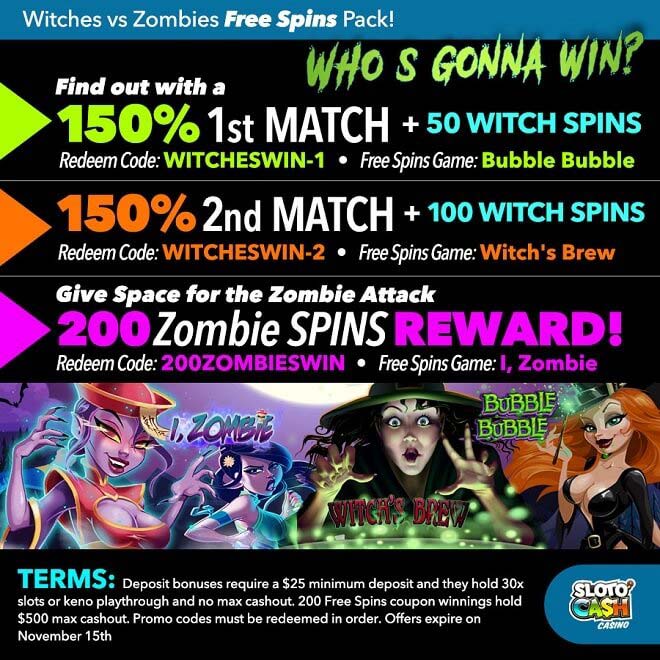 two potent bonuses plus 350 Free Spins!